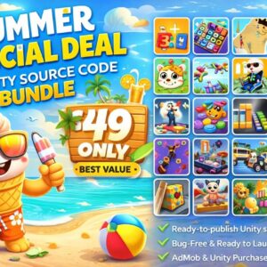 Summer Special Deal 30 Unity Source Code Bundle