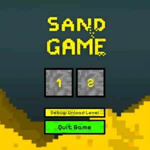 Falling Sand Game Template – Pixel Simulation