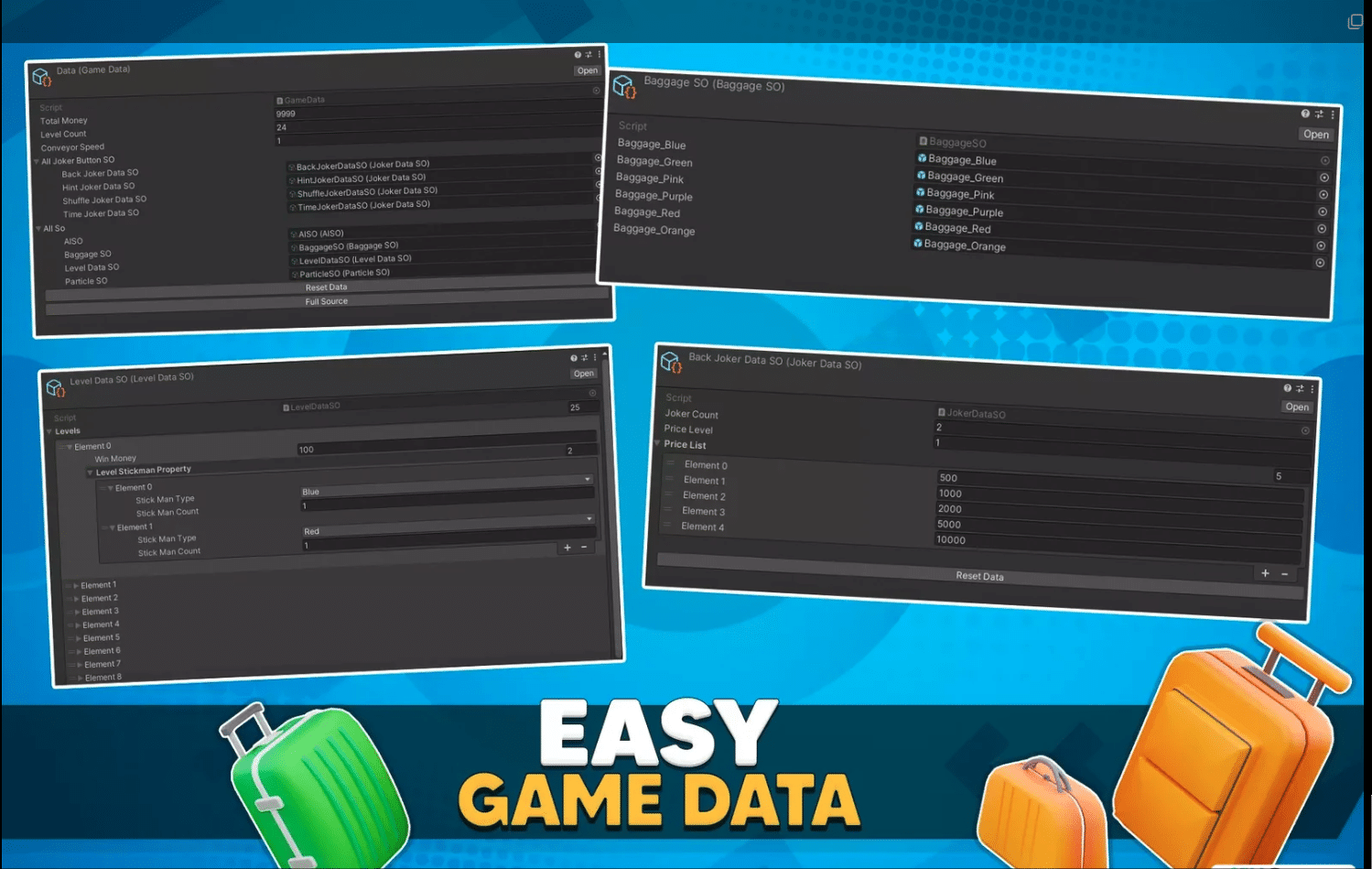Baggage Jam Match Game Unity Source Code – Puzzle Template - Image 6