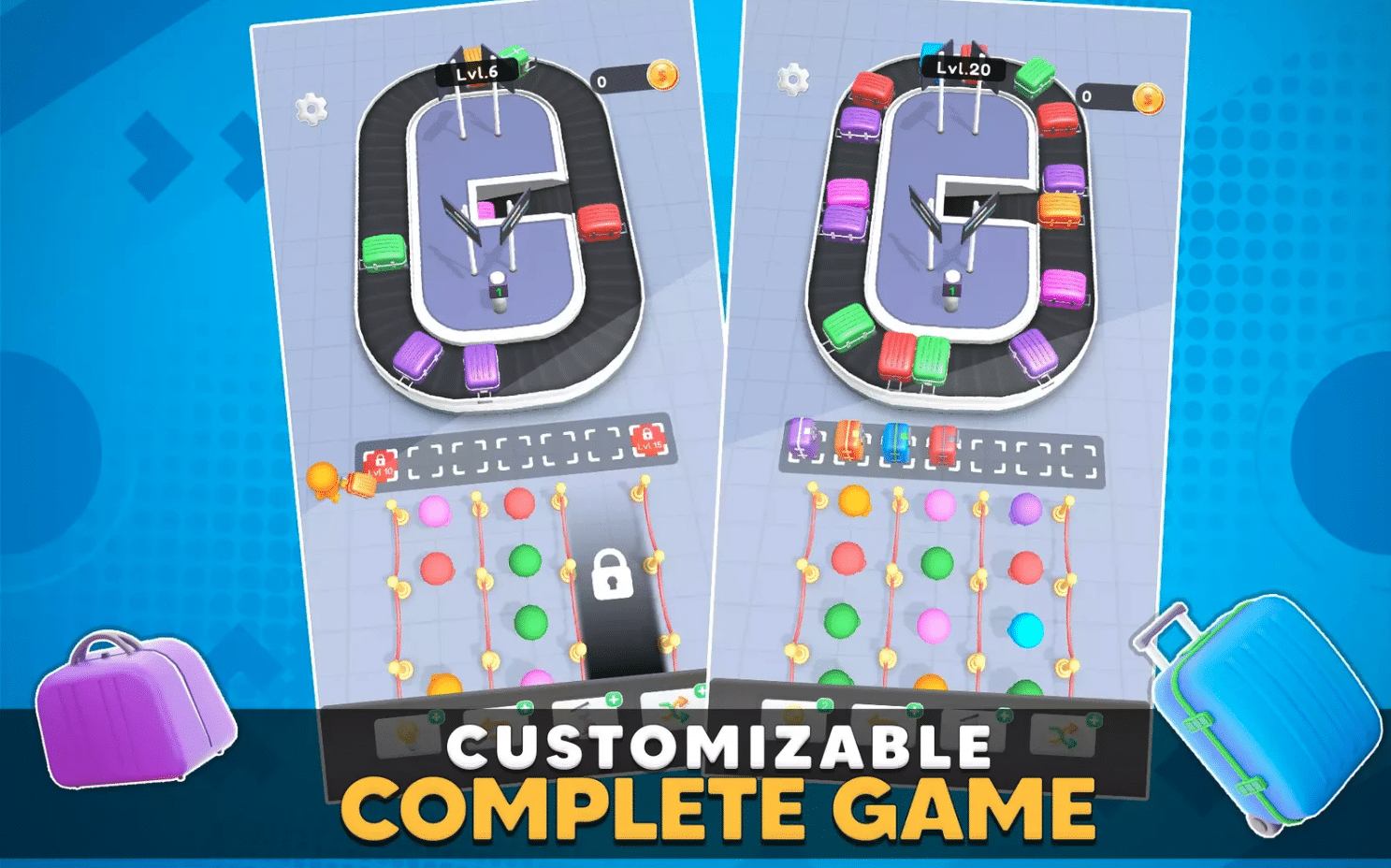 Baggage Jam Match Game Unity Source Code – Puzzle Template - Image 4