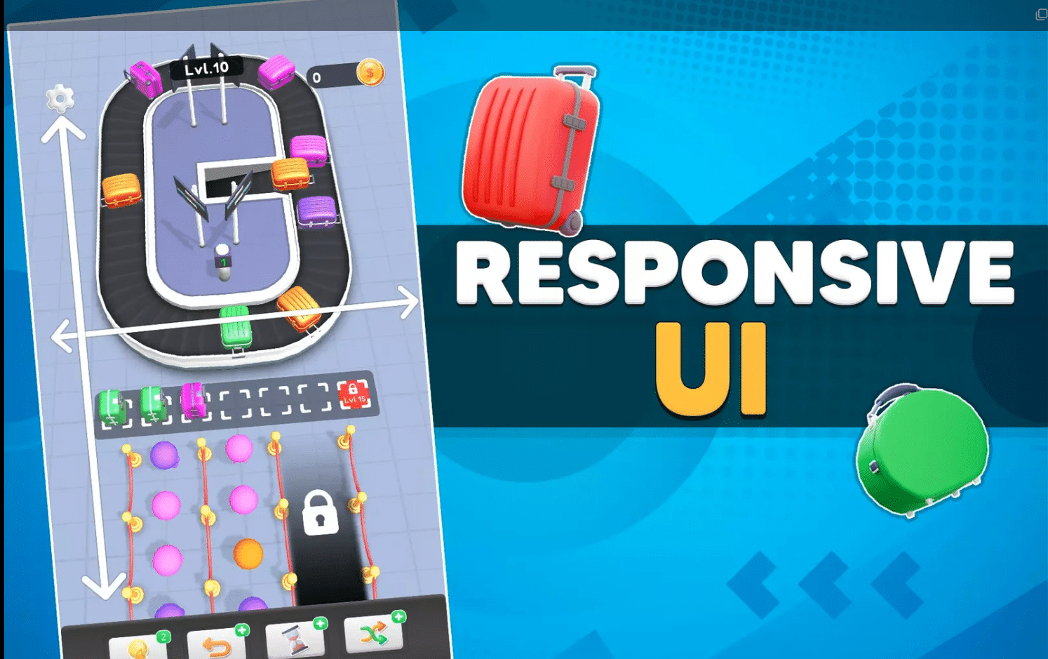 Baggage Jam Match Game Unity Source Code – Puzzle Template - Image 3