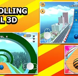 Top Trending Sky Rolling Going Balls​ 3D Game Unity Template + Admob Ads