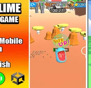 Super Slime – Black Hole Game Unity Source Code