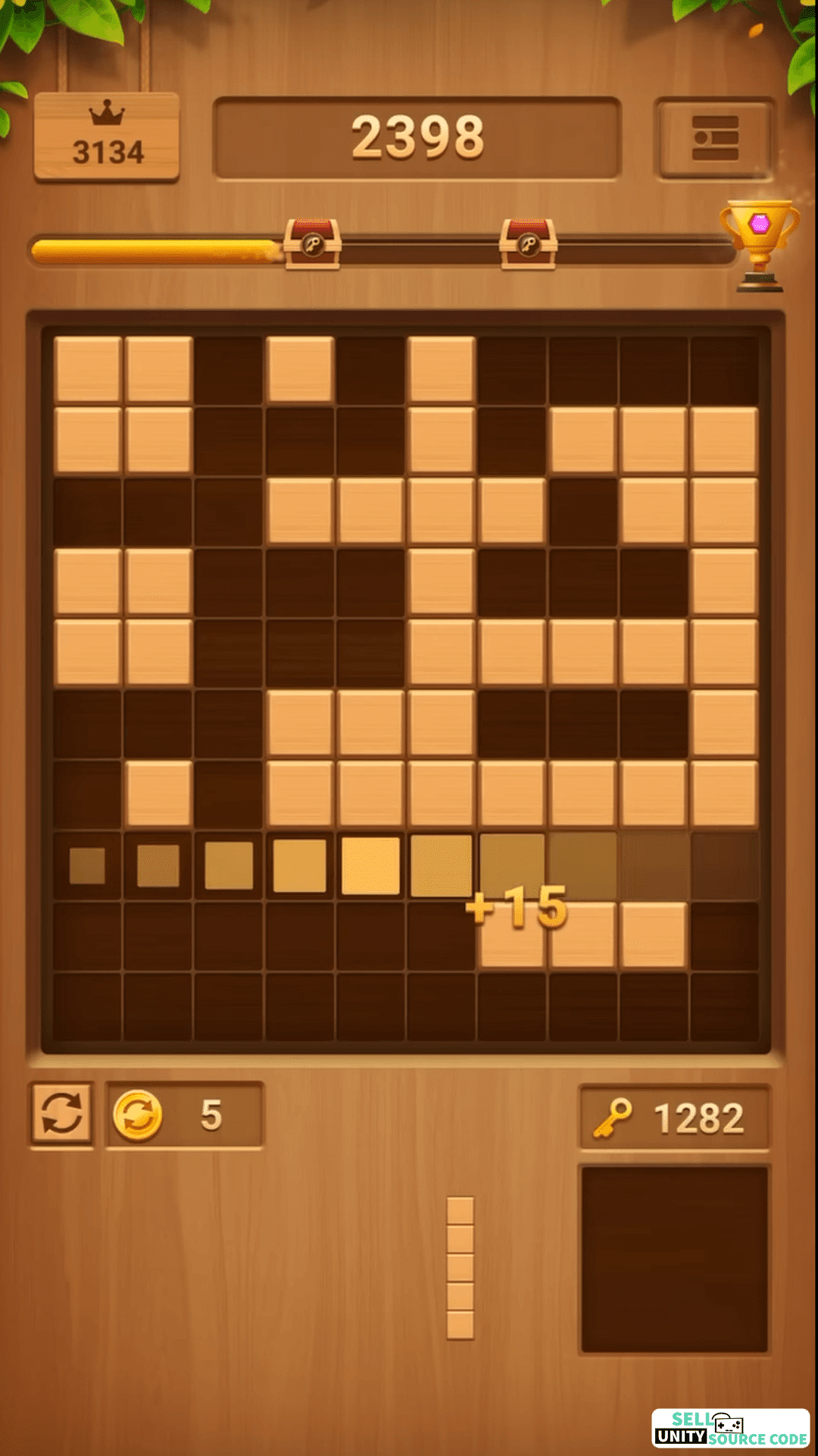 wood block puzzle cube - Image 5