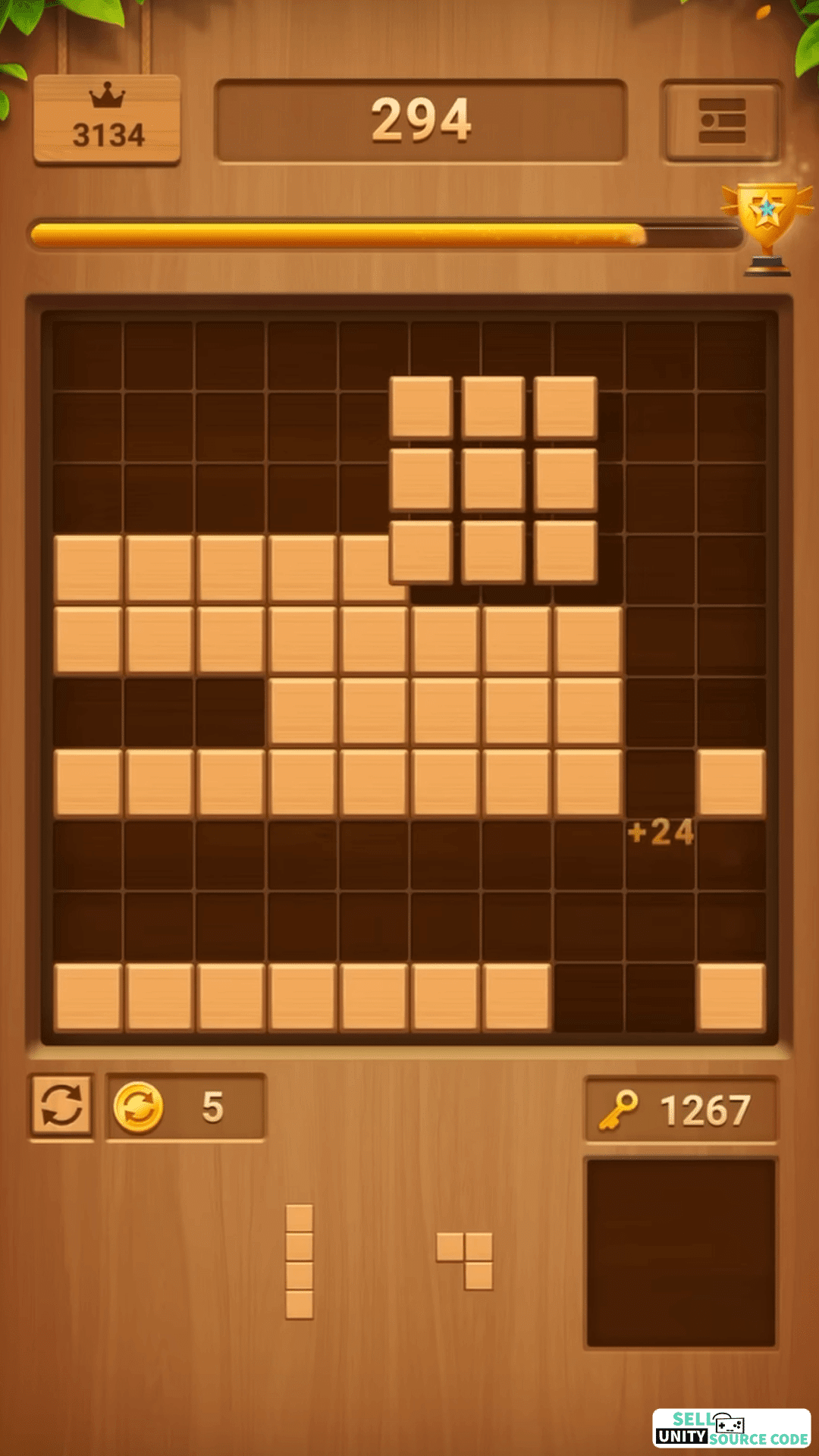 wood block puzzle cube - Image 3
