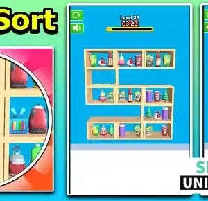 Goods Matching Sort 3D Puzzle