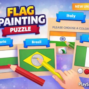 Flag Painting Puzzle