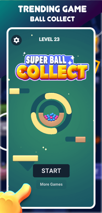 Ball Collect Hypercasual Game Unity Source Code – 50 Levels - Image 7