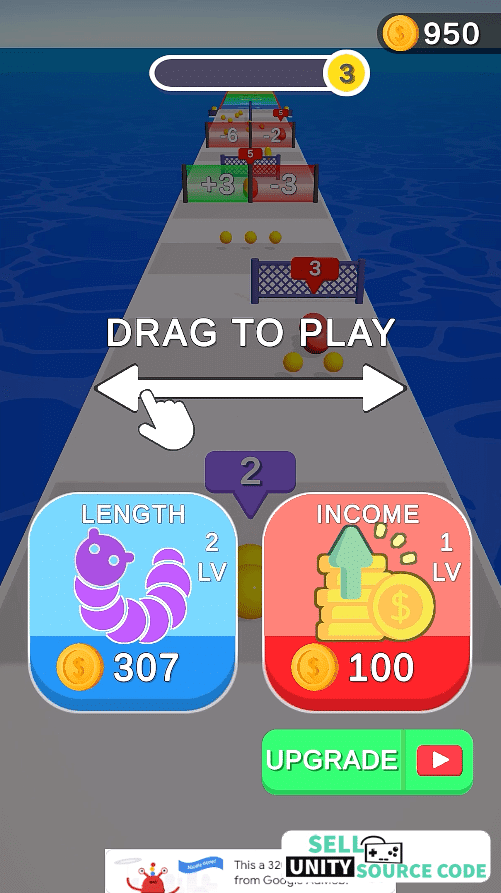 Snake Rush 3D – Unity Game + Admob - Image 4