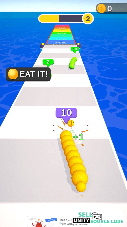 Snake Rush 3D – Unity Game + Admob - Image 5
