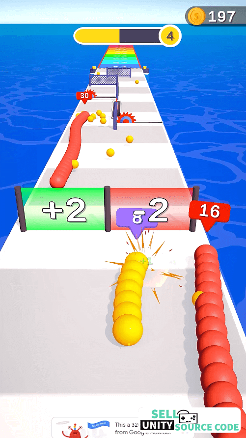 Snake Rush 3D – Unity Game + Admob - Image 6