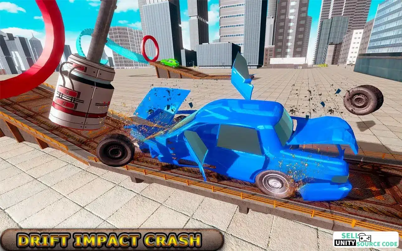 Flying Car Derby Crash Stunts - Image 7