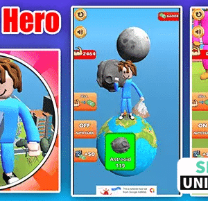 Lifting Hero Gym Tap Clicker 3D Game Unity Source Code