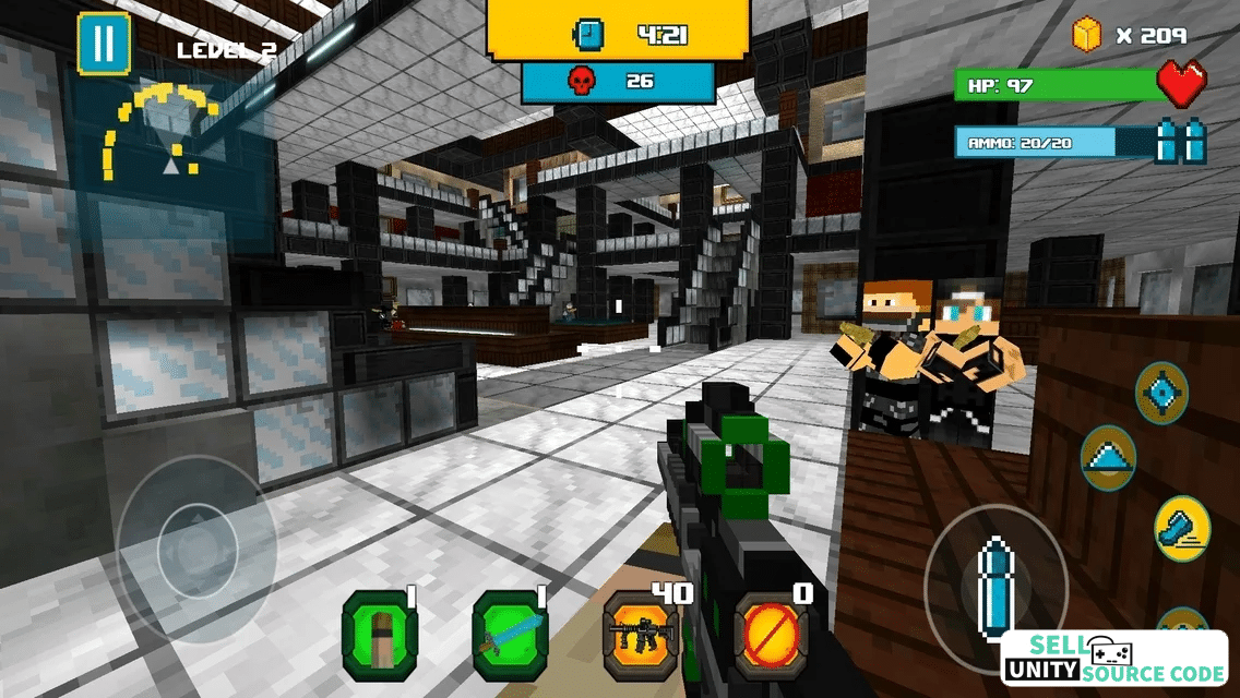 American Block Sniper Survival Unity Source Code – Only 11$ | PocketFriendlyCode - Image 2