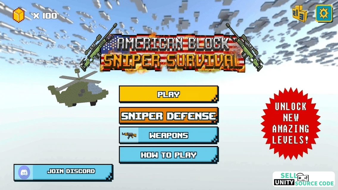 American Block Sniper Survival Unity Source Code – Only 11$ | PocketFriendlyCode - Image 5